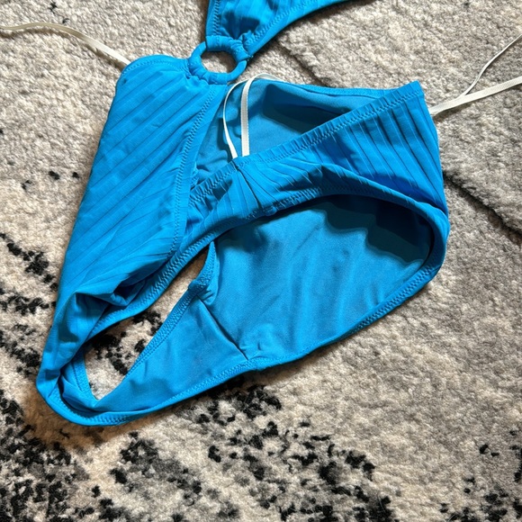 NWOT aerie blue one piece - Picture 4 of 7